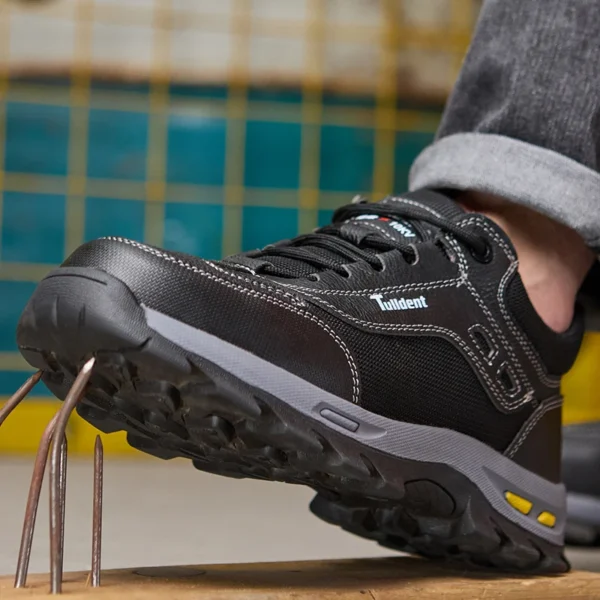 Chaussures de sécurité, chaussures de travail anti-écrasement et anti-perforation, chaussures de protection pour hommes, bottes de protection légères et confortables