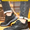 Chaussures de sécurité, chaussures de travail anti-écrasement et anti-perforation, chaussures de protection pour hommes, bottes de protection légères et confortables