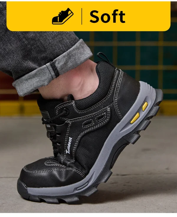 Chaussures de sécurité, chaussures de travail anti-écrasement et anti-perforation, chaussures de protection pour hommes, bottes de protection légères et confortables