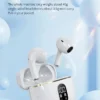 Écouteurs sans fil Bluetooth avec réduction de bruit ENC pour les appels, son stéréo Hi-Fi – Modèle Pro4s (compatible Xiaomi et AirPods)