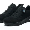 Chaussures de sécurité pour hommes avec fermeture rotative – Légères, anti-chocs et anti-perforation – Style sportif pour les professionnels en extérieur
