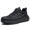 Chaussures de sécurité pour hommes avec embout en acier – Protection anti-écrasement et anti-perforation.