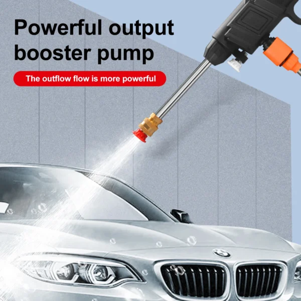 Pistolet de lavage de voiture haute pression 100 bars, sans fil, rechargeable, puissant, pour batterie Makita.