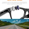 Lunettes de caméra Xiaomi 8K pour la prise de vue vidéo, traduction IA précise, appels Bluetooth, lecteur de musique, pour femmes et hommes, 8MP, lunettes de traduction