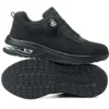 Chaussures de sécurité pour hommes avec fermeture rotative – Légères, anti-chocs et anti-perforation – Style sportif pour les professionnels en extérieur