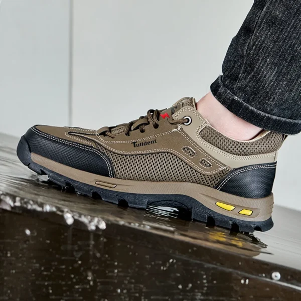 Chaussures de sécurité d'été pour le travail, chaussures de travail pour hommes résistantes à la perforation, chaussures de protection, bottes de sécurité, bottes tactiques.