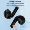Écouteurs sans fil Bluetooth avec réduction de bruit ENC pour les appels, son stéréo Hi-Fi – Modèle Pro4s (compatible Xiaomi et AirPods)