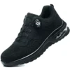 Chaussures de sécurité pour hommes avec fermeture rotative – Légères, anti-chocs et anti-perforation – Style sportif pour les professionnels en extérieur