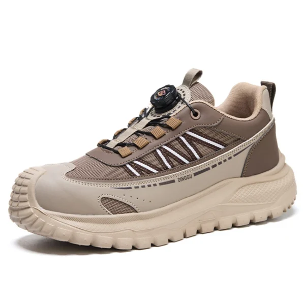 Chaussures de sécurité pour hommes avec embout en acier – Protection anti-écrasement et anti-perforation.