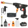Pistolet de lavage de voiture haute pression 100 bars, sans fil, rechargeable, puissant, pour batterie Makita.
