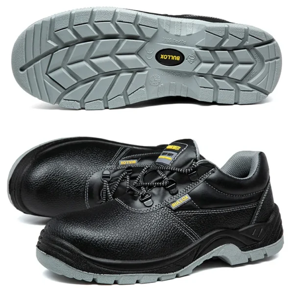 Chaussures de sécurité pour hommes : anti-écrasement, anti-perforation, anti-odeur, robustes et résistantes à l'usure (idéales pour les chantiers).