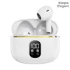Écouteurs sans fil Bluetooth avec réduction de bruit ENC pour les appels, son stéréo Hi-Fi – Modèle Pro4s (compatible Xiaomi et AirPods)