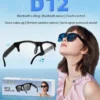 Lunettes intelligentes Lenovo avec assistant vocal IA, résolution 4K, télécommande tactile, appareil photo/vidéo, traducteur et connectivité Bluetooth sans fil.