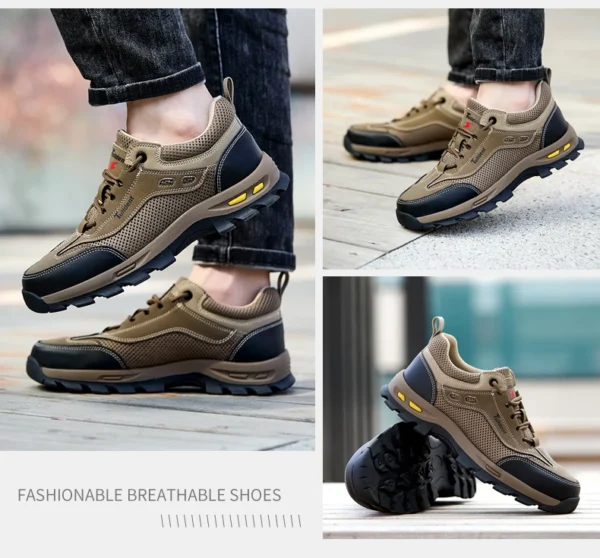 Chaussures de sécurité d'été pour le travail, chaussures de travail pour hommes résistantes à la perforation, chaussures de protection, bottes de sécurité, bottes tactiques.