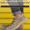 Les chaussures de sécurité pour hommes, légères, souples, confortables, respirantes et antidérapantes.