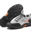 Chaussures de sécurité pour hommes, légères et confortables avec embout de protection en plastique, style tendance, anti-perforation et ultra-résistantes.