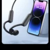 Nouveau casque de sport sans fil à conduction osseuse réelle – Écouteurs Bluetooth avec microphone et fonction mains libres pour la course à pied.