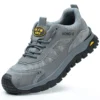 Chaussures de sécurité isolantes pour hommes avec embout en plastique, baskets de travail antidérapantes, chaussures de protection et bottes de travail anti-perforation.