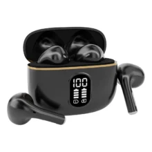 Écouteurs sans fil Bluetooth avec réduction de bruit ENC pour les appels, son stéréo Hi-Fi – Modèle Pro4s (compatible Xiaomi et AirPods)