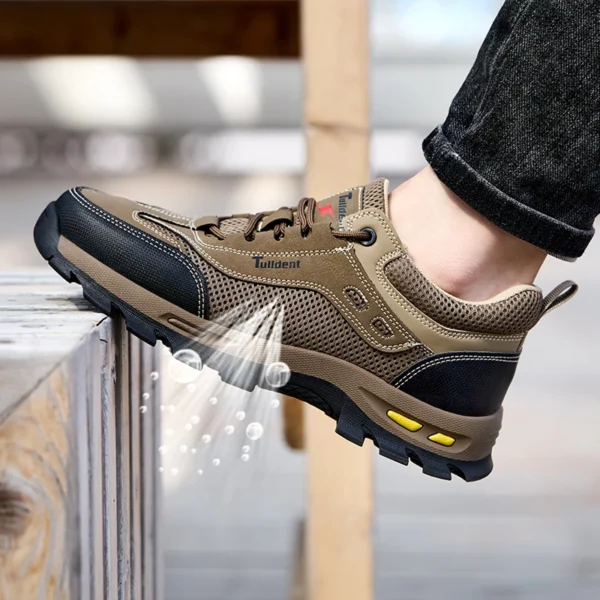 Chaussures de sécurité d'été pour le travail, chaussures de travail pour hommes résistantes à la perforation, chaussures de protection, bottes de sécurité, bottes tactiques.