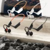 Nouveau casque sans fil Lenovo à conduction osseuse pour la natation et le sport – Bluetooth 5.4, étanche IPX8, avec microphone, idéal pour l'entraînement et le fitness.