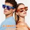 Lunettes de caméra Xiaomi 8K pour la prise de vue vidéo, traduction IA précise, appels Bluetooth, lecteur de musique, pour femmes et hommes, 8MP, lunettes de traduction