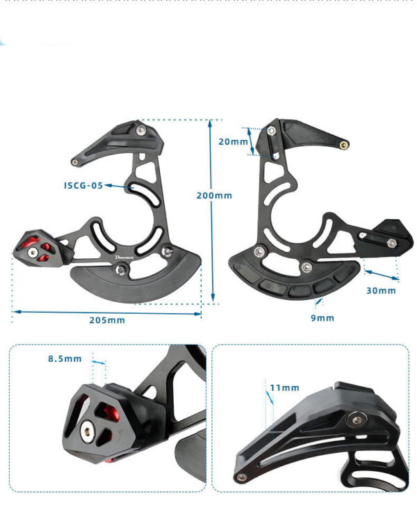 Stabilisateur de chaîne pour VTT (grand plateau unique)