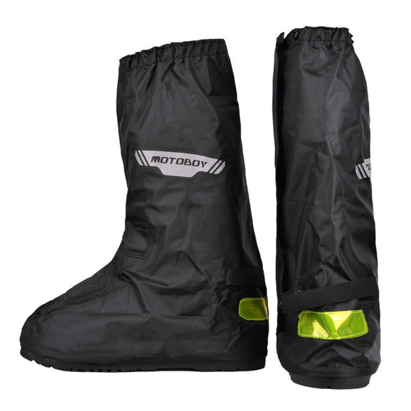 Reflective High Tube Motorcycle Rainproof Shoe Cover Waterproof