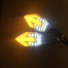 Arrow-shaped LED Motorcycle 12v Electric Vehicle Modification Direction Signal Lamp Arrow Turn Signal