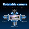 Five Camera Driving Recorder, 1080P High-definition Night Vision, Mobile App For Viewing Videos